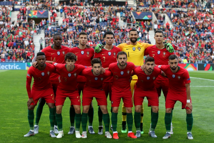 A seleção de Portugal defende o título de campeã na Liga das Nações
