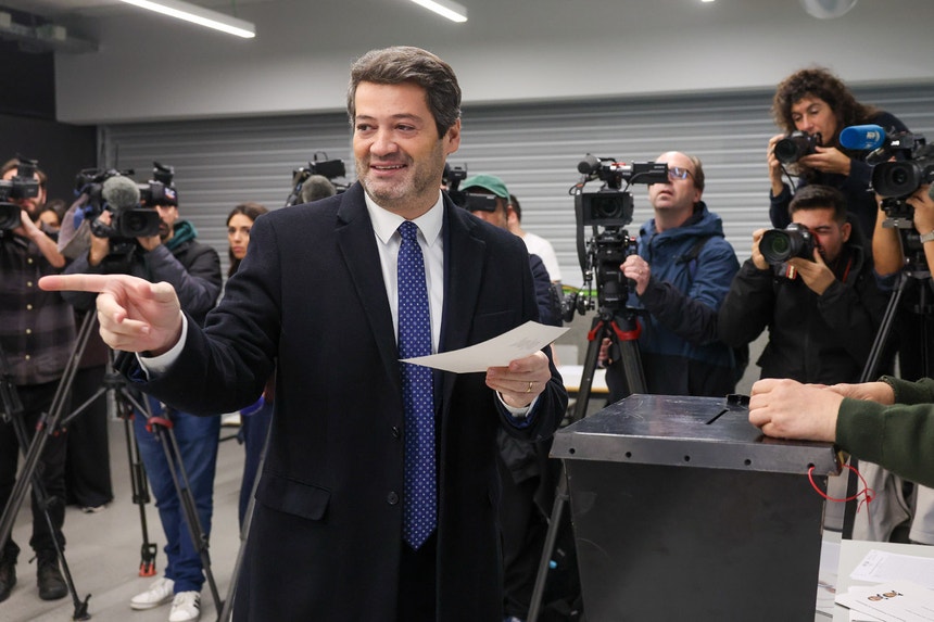 Imagem de André Ventura tranquilo em 