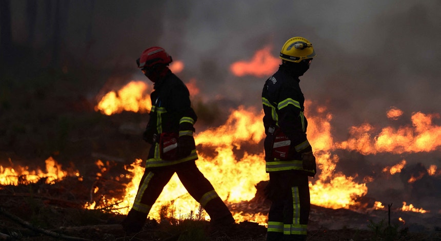 Imagem de Mais de 220 mil desalojados. Meios de combate às chamas reforçados em França