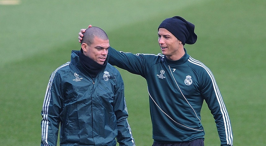 Pepe e Ronaldo de novo juntos como candidatos a um prémio
