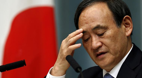 Yoshihide Suga, porta voz do Governo do Japão (Foto: Reuters) Yoshihide Suga, porta voz do Governo do Japão (Foto: Reuters)