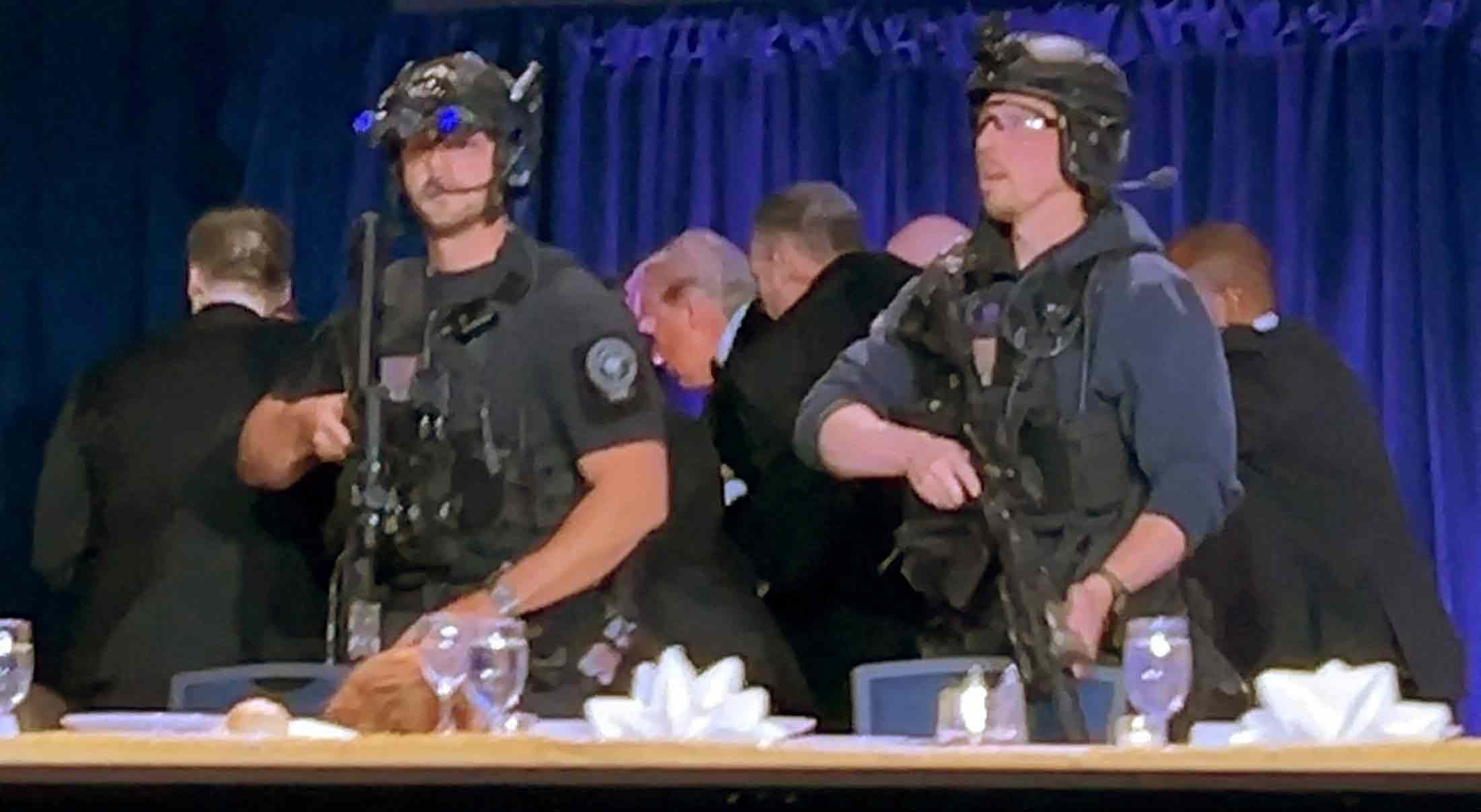 Trump a salvo e suspeito detido após tiroteio no jantar dos correspondentes da Casa Branca