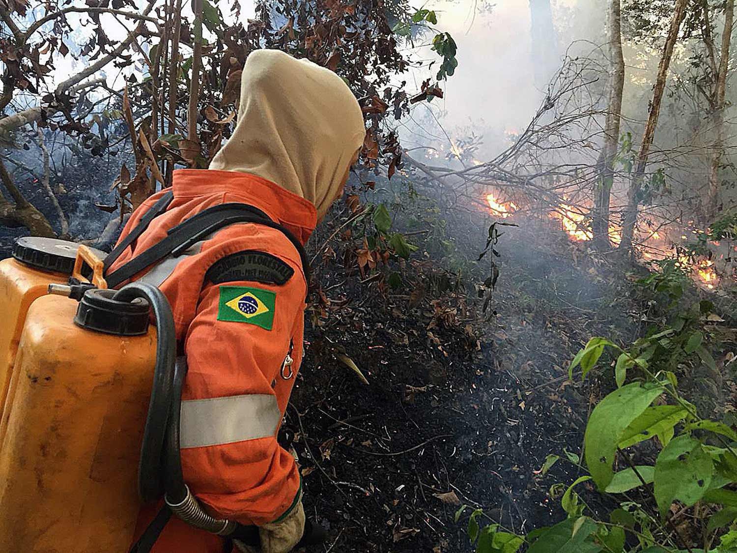  Bombeiros de Porto Velho, Rond&ocirc;nia /EPA 