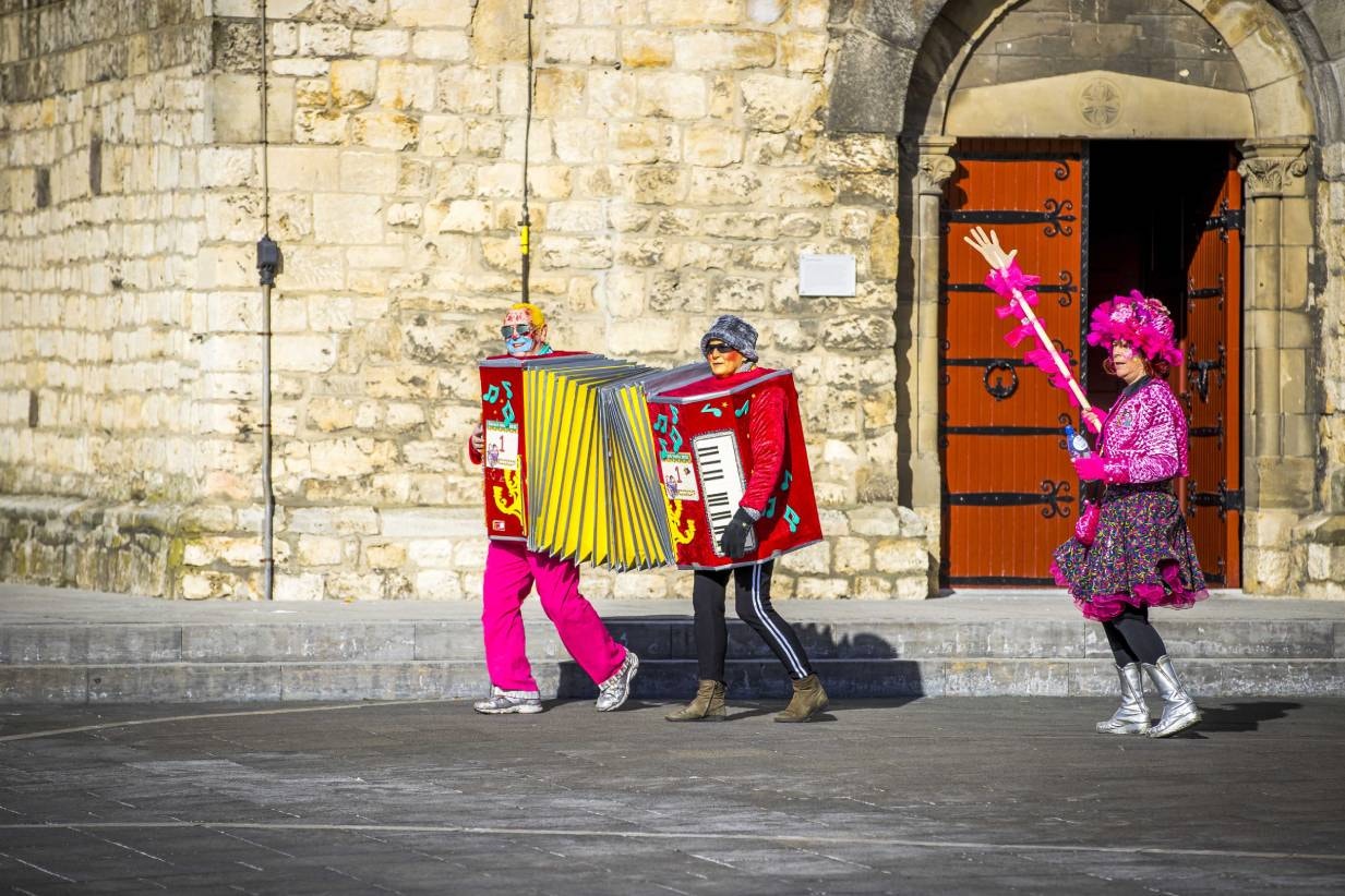  Paises Baixos. Alguns foli&otilde;es mas sem desfile nas ruas de Heerlen | Marcel Van Hoorn - EPA 