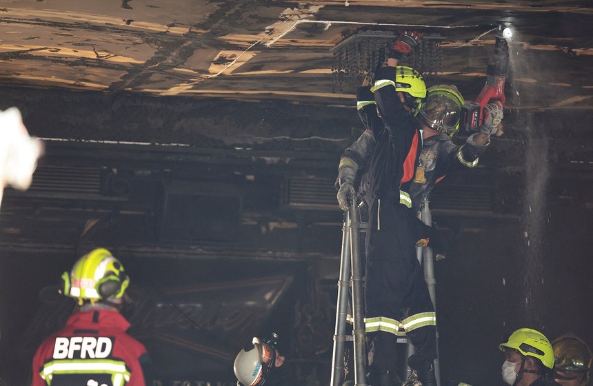 Imagem ilustrativa: Número de mortos em incêndio de bar em Banguecoque sobe para 34