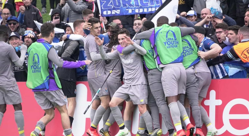 A equipa sub-19 do FC Porto está empenhada em fazer história
