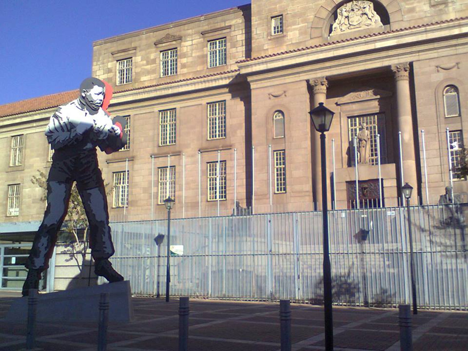  Tribunal Regional de Joanesburgo onde Nelson Mandela argumentou os seus primeiros processos como advogado, antes de ser preso.(Dezembro 2013) /Foto: Ant&oacute;nio Mateus - RTP 