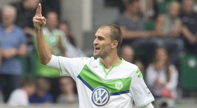 Bas Dost está prestes a trocar o verde do Wolfsburg pelo verde do Sporting

