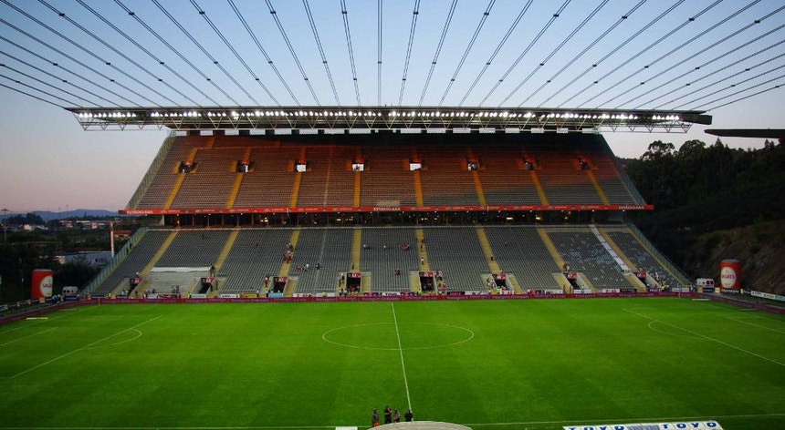 O Estádio de Braga recebe esta noite o último jogo da 12.ª jornada da I Liga
