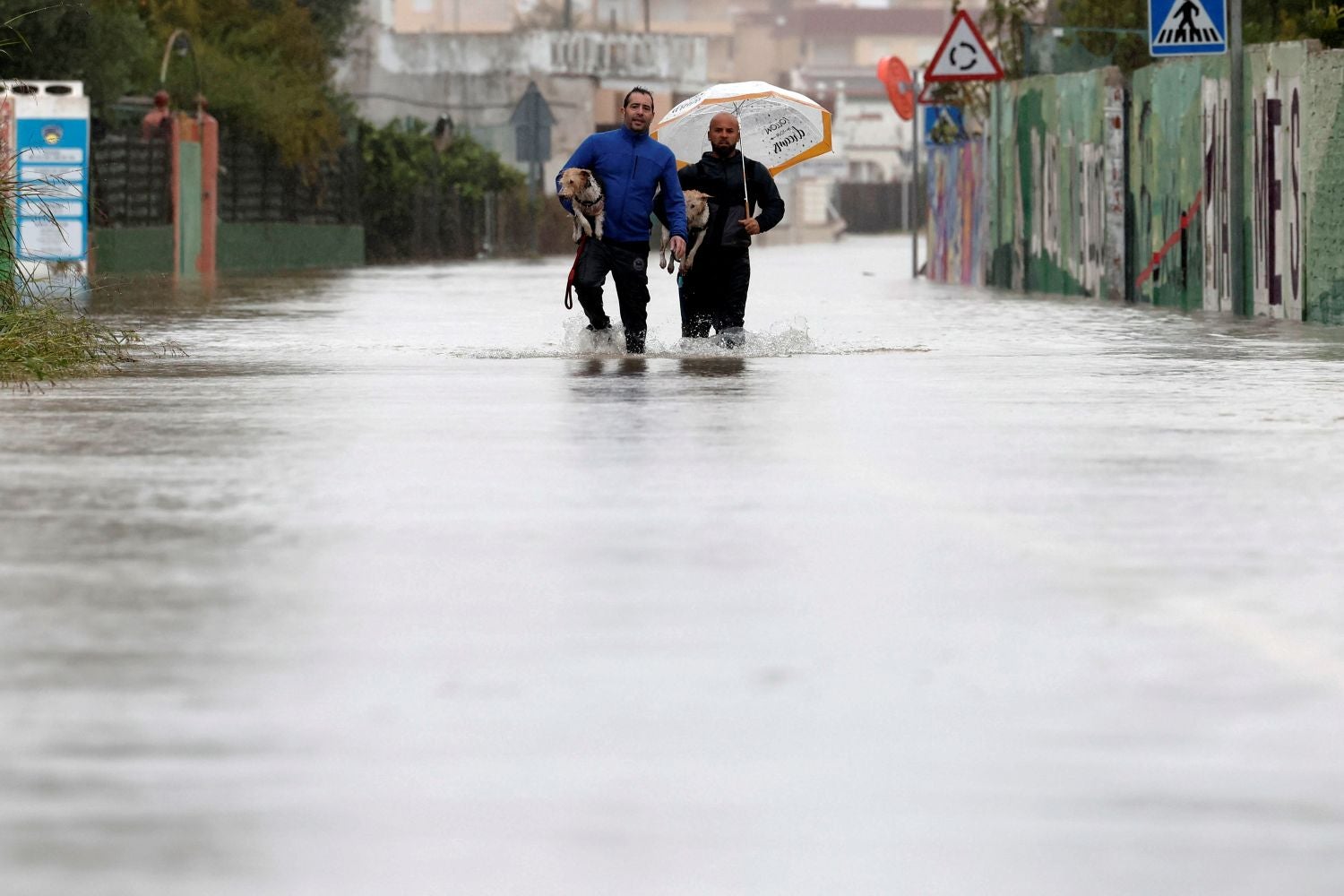 Tempestade Adam em Espanha