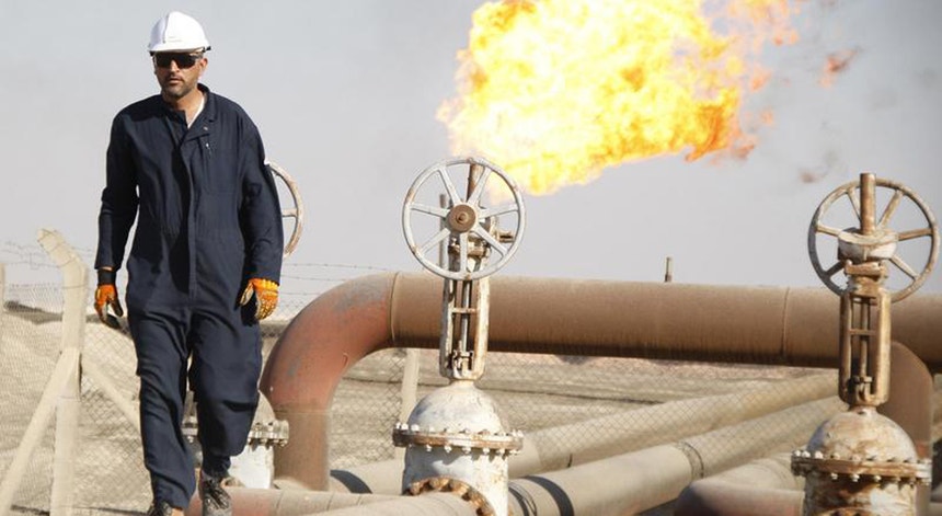 O campo petrolífero West Qurna no sul do Iraque é operado pela americana Exxon Mobil
