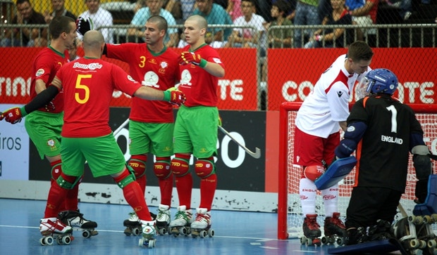 Portugal defronta Inglaterra nos 'quartos' do Europeu de hóquei em patins