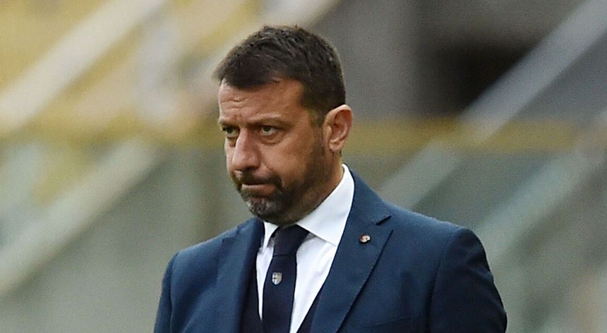 Roberto D’Aversa já não é o treinador da Sampdoria
