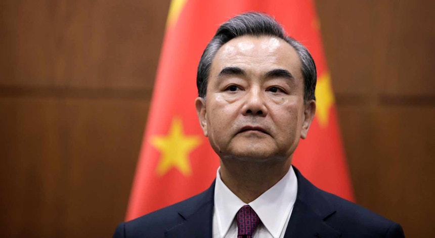 O ministro chinês dos Negócios Estrangeiros, Wang Yi
