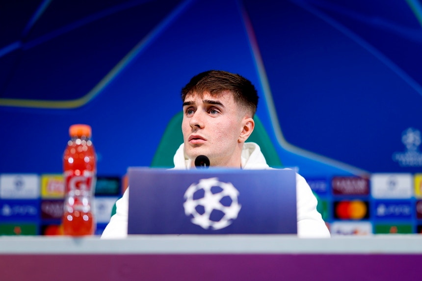 Imagem de Fresneda agradece à equipa técnica de Rui Borges por ficar no Sporting