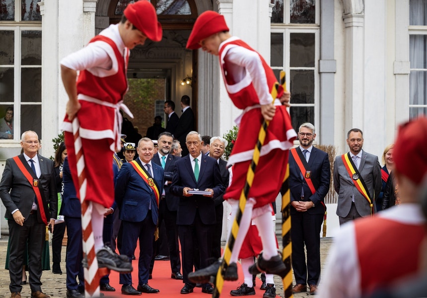 Marcelo termina hoje a visita à Bélgica
