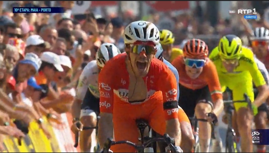 Imagem de Rui Oliveira vence a última etapa e frances Alexis Guérin é o novo vencedor da Volta a Portugal em Bicicleta