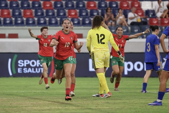 Jogos do Mediterrâneo. Portugal de ouro no torneio feminino de futebol