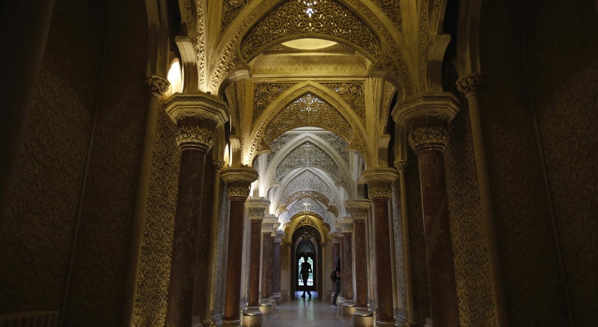 Interior do Palácio de Monserrate, Sintra, 2014
