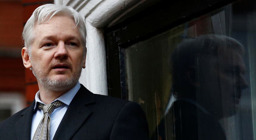 Juilen Assange, fundador da Wikileaks, em 19 de janeiro de 2017 Foto: Reuters