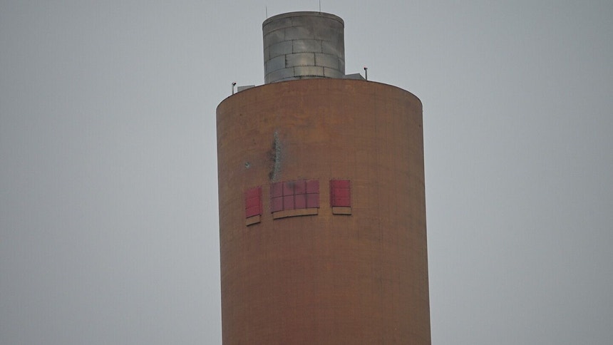 Imagem de Drone vindo da Rússia atinge central elétrica na Estónia