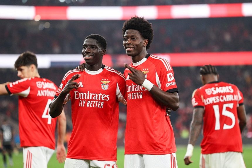Depois de Chalana, Banjaqui e Anísio Cabral. Noite histórica para os jovens do Benfica