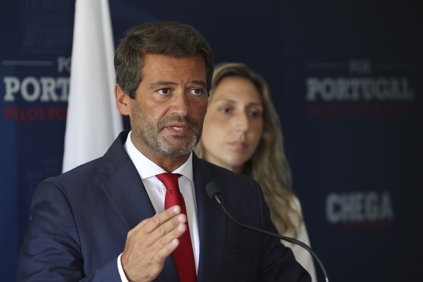 Imagem de "Chega deu entrada de uma moção de censura", anuncia André Ventura