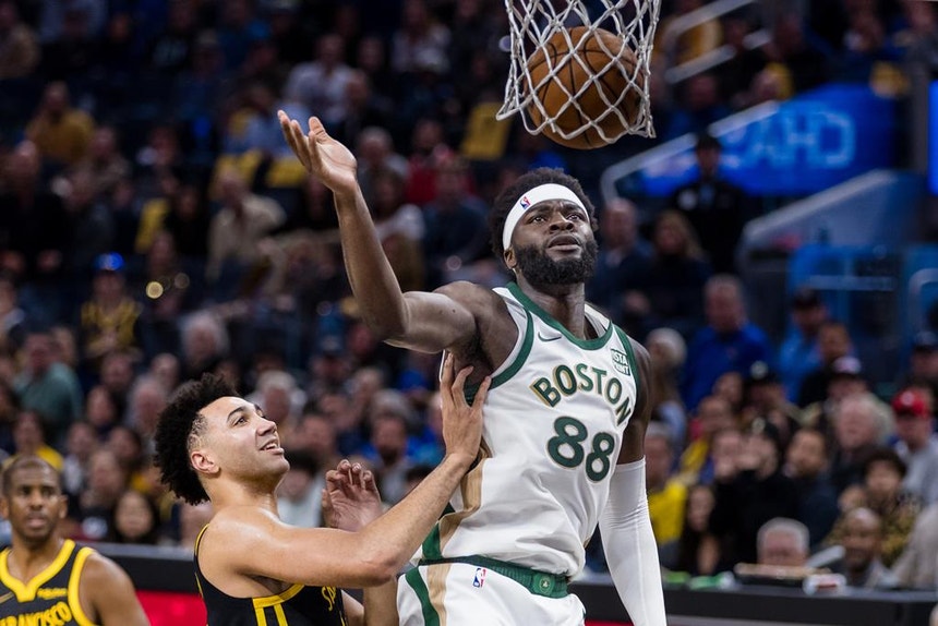 Neemias Queta esteve em bom plano na vitória dos Celtics
