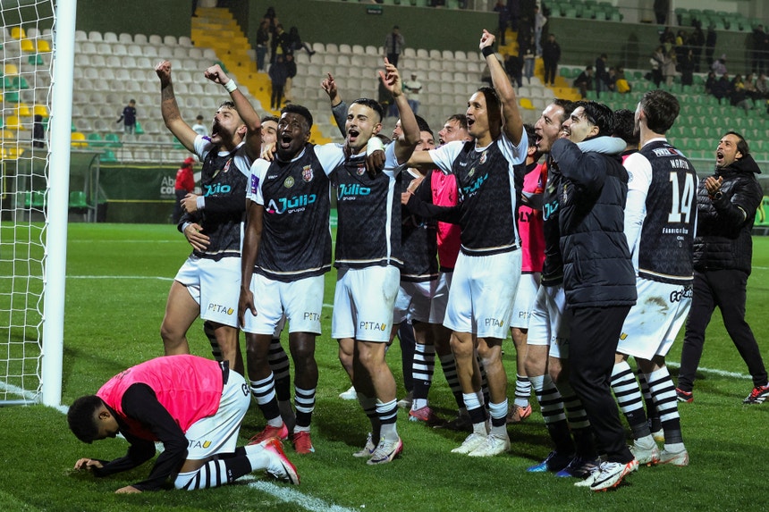 Imagem de Caldas elimina Tondela na Taça de Portugal nas grandes penalidades
