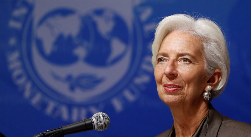 Christine Lagarde, diretora do FMI.
