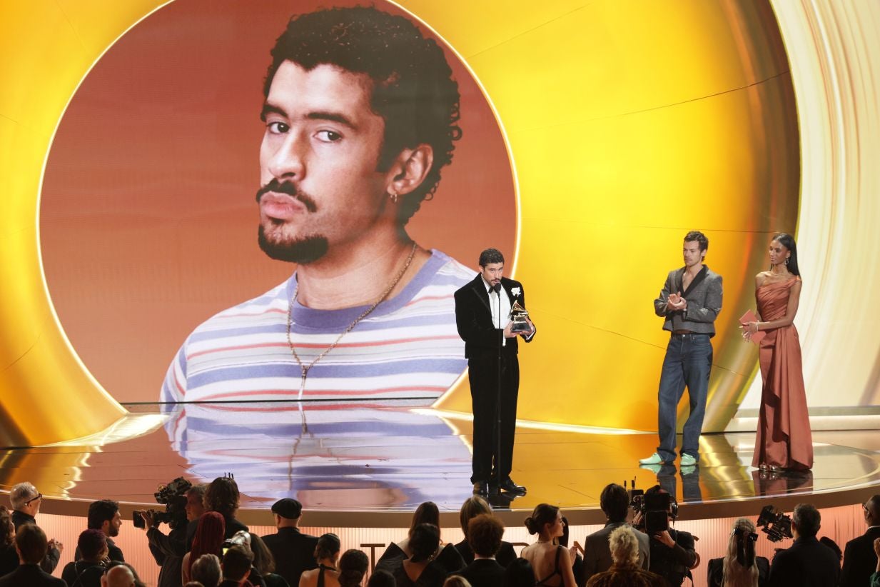 Bad Bunny makes history by winning the Album of the Year Grammy with an album in Spanish