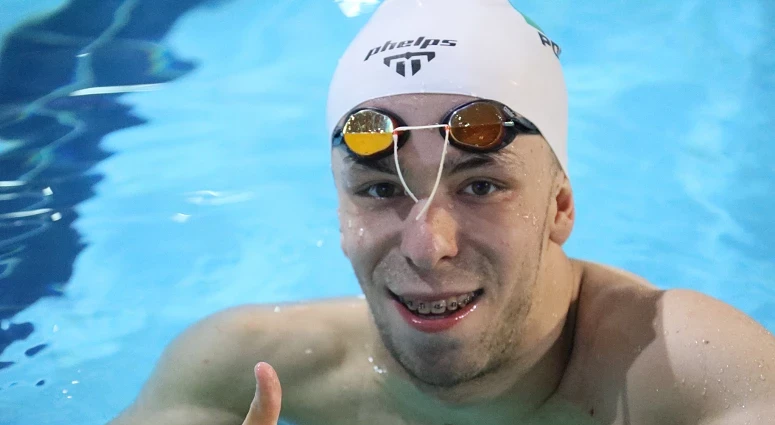 Tomás Cordeiro nada entre os mais rápidos nos Europeus Open de natação paralímpica
