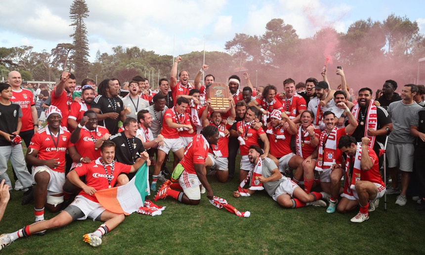 Benfica volta a sagrar-se campeão nacional de râguebi 25 anos depois