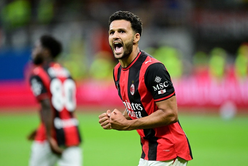 Gonçalo Ramos marca na vitória do AC Milan sobre o Venezia