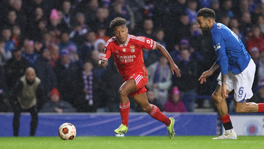 No duelo de Glasgow o Benfica foi mais forte
