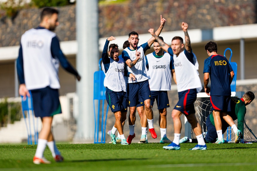 A lista está fechada para os jogos - Seleções de Portugal