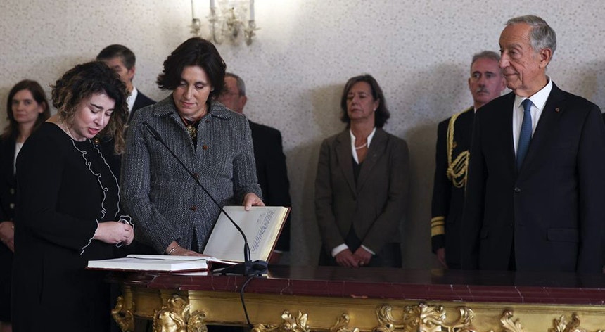 Alexandra Reis tomou posse como secretária de Estado do Tesouro na última remodelação do Governo

