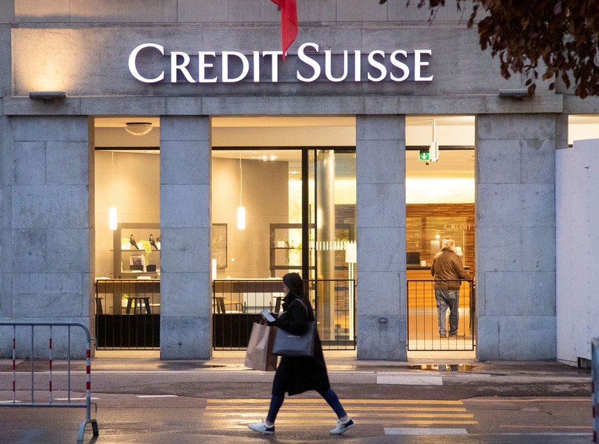 Os tempos de confiança no Credit Suisse ficaram para trás
