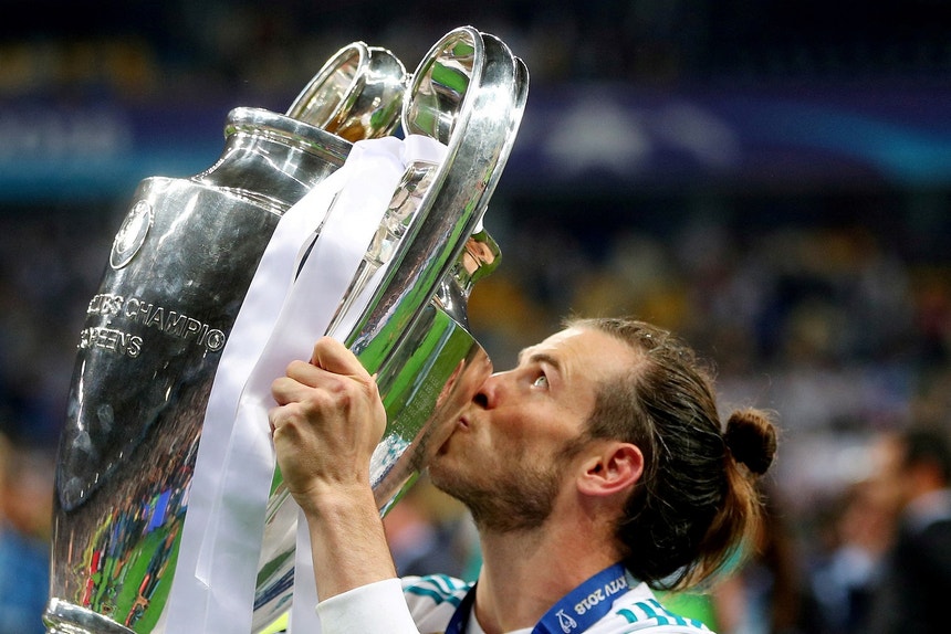 Gareth Bale ganhou várias Ligas dos Campeões pelo Real Madrid
