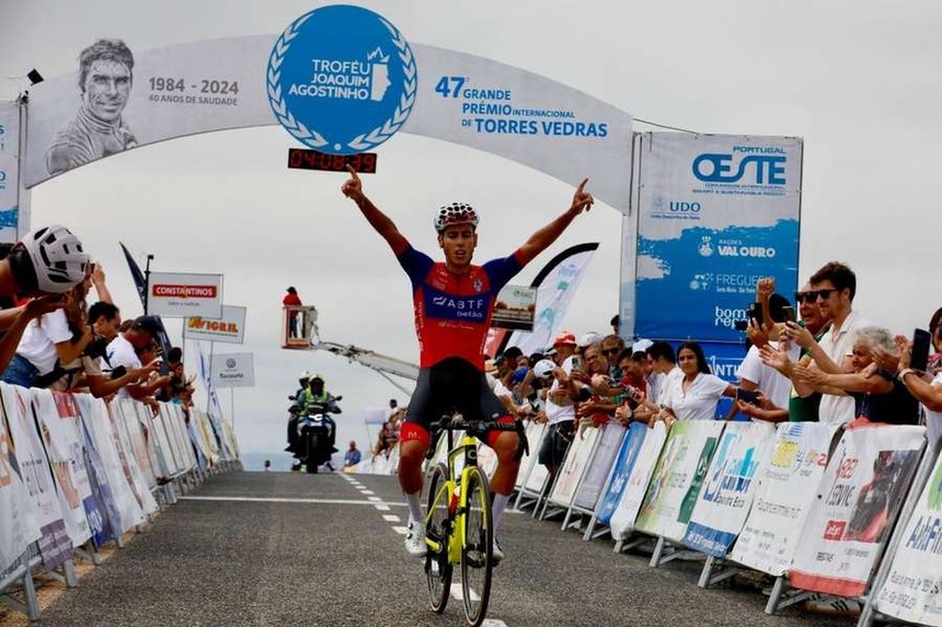 Orluis Aular foi o melhor no Troféu Joaquim Agostinho
