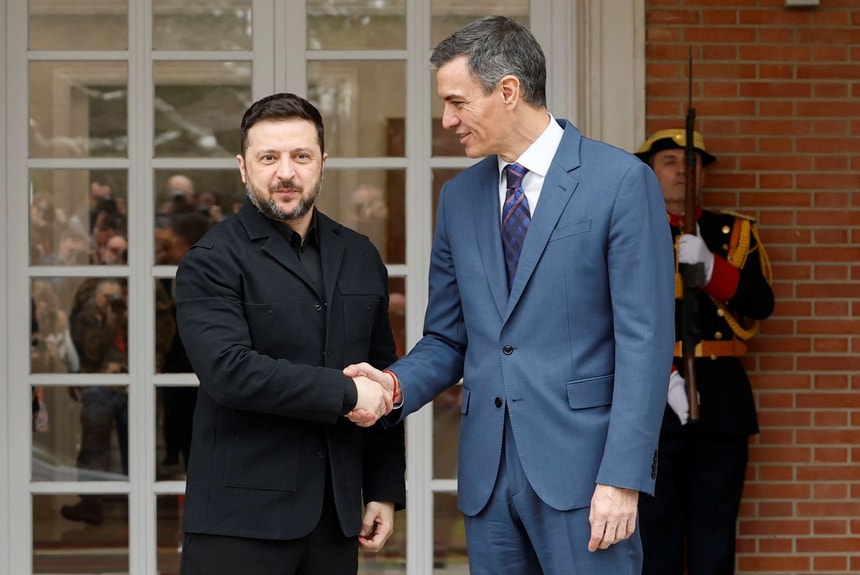 Ucrânia apela a mais apoio. Zelensky recebido por Sánchez em Espanha