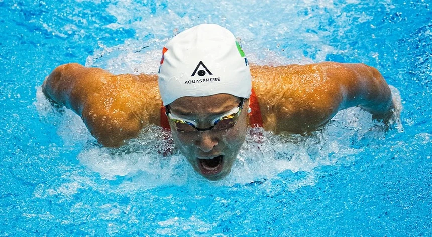 Imagem de Nadadora Mariana Cunha bate recorde nacional dos 100 metros mariposa