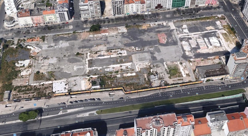 Nos terrenos da antiga Feira Popular vão nascer habitações de renda acessível, escritórios e um parque de estacionamento público
