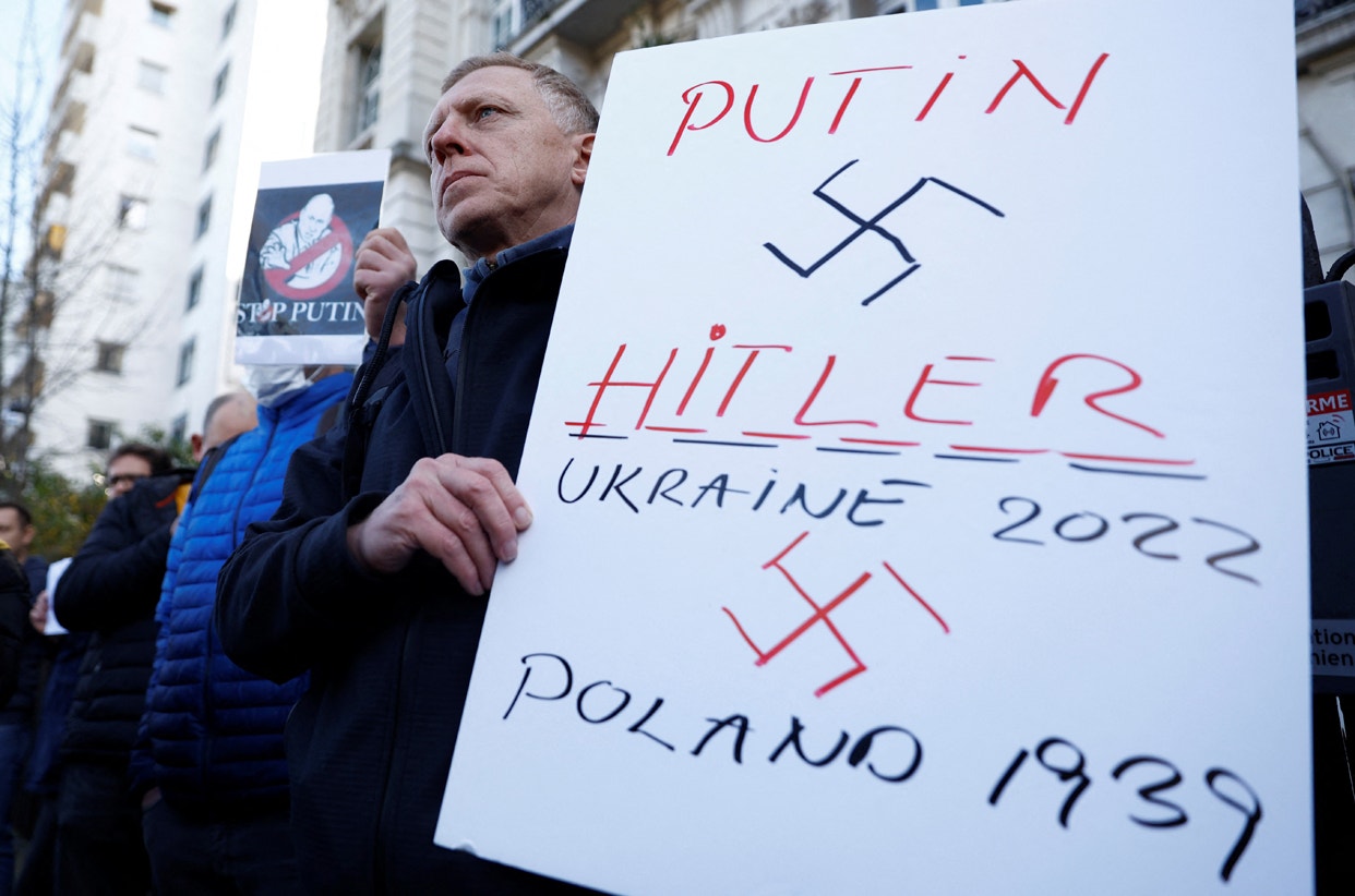  Paris, &quot;Putin, novo Hitler&quot; | Gonzalo Fuentes - Reuters 