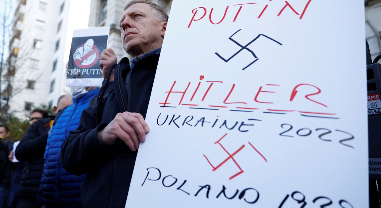  Paris, &quot;Putin, novo Hitler&quot; | Gonzalo Fuentes - Reuters 