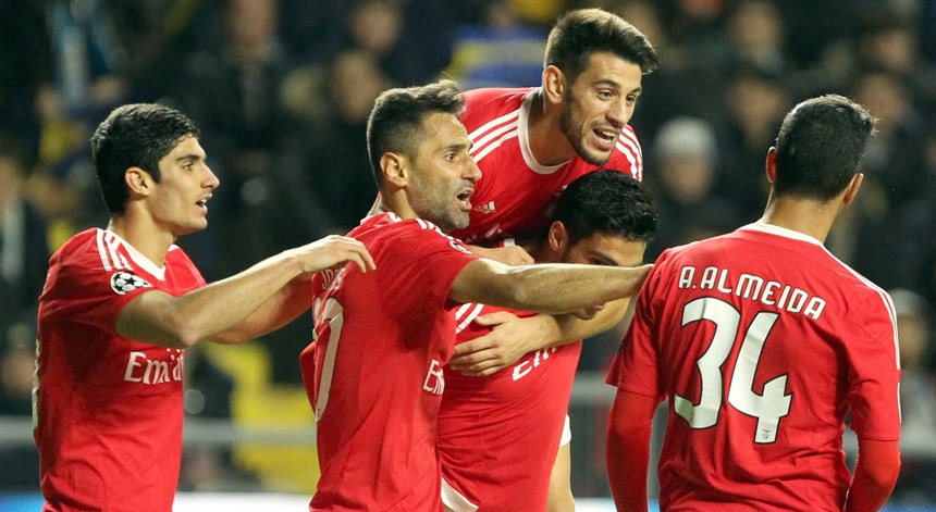 Benfica nos oitavos de final da Liga dos Campeões