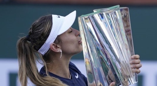 A tenista espanhola venceu o segundo título individual da carreira
