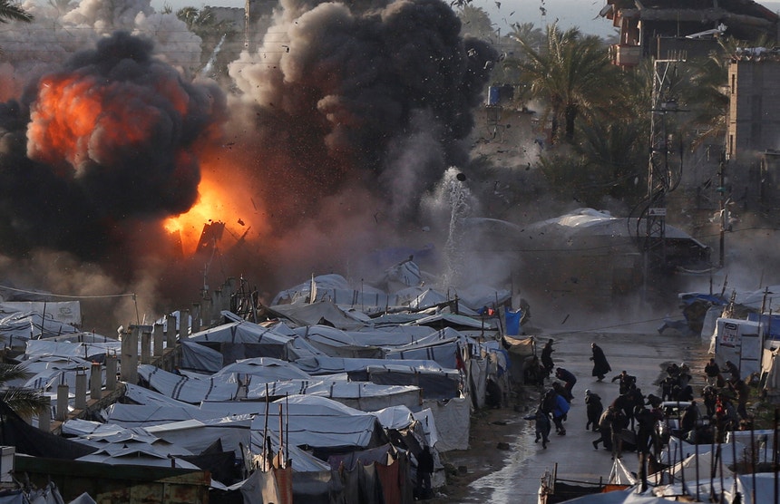 Imagem de Israel matou mais de 38.000 mulheres e raparigas nos bombardeamentos em Gaza