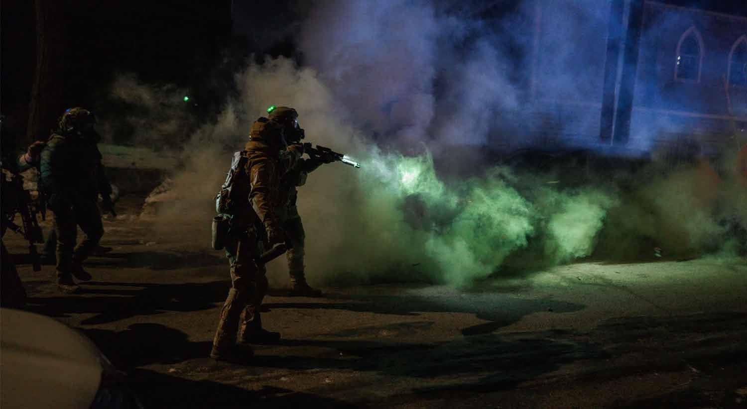 "ICE on fire" em Minneapolis