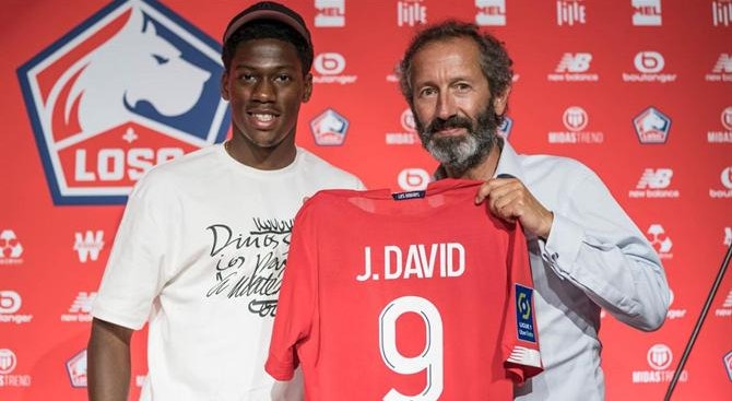 Os dirigentes do Lille depositam grandes esperanças na veia goleadora do canadiano
